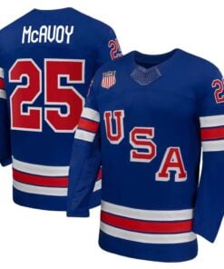 Charlie McAvoy Jersey Team USA Winter Olympics 2026 Hockey Premium STITCHED