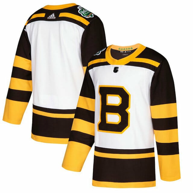 Custom Boston Bruins Jersey Name And Number Blank 2019 Winter Classic White 5 Custom Boston Bruins Jersey Name And Number Blank 2019 Winter Classic White