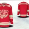 Custom Detroit Red Wings Jersey Name And Number 2012 Winter Classci Red