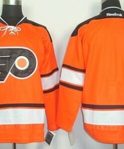 Custom Philadelphia Flyers Jersey Name And Number 2012 Orange Winter Classic