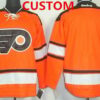 Custom Philadelphia Flyers Jersey Name And Number 2012 Winter Orange Blank Classic