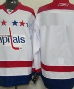Custom Washington Capitals Jersey Name And Number 2011 White Winter Classic