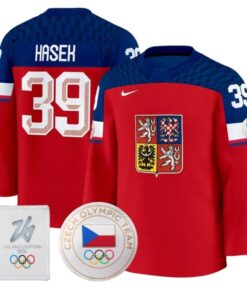 Dominik Hasek Jersey #39 Czechia Olympic 2026 Premium Hockey All Stitched