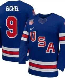 Jack Eichel Jersey Team USA Winter Olympics 2026 Hockey Premium STITCHED Blue