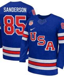 Jake Sanderson Jersey Team USA Winter Olympics 2026 Hockey Premium STITCHED