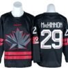Nathan MacKinnon Jersey #29 Winter Olympics Team Canada 2026 Stitched 5 Nathan MacKinnon Jersey 29 Winter Olympics Team Canada 2026 Stitched Black