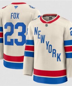 New York Rangers #23 Adam Fox Cream 2026 Winter Classic Stitched Hockey Jersey