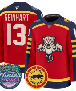 Sam Reinhart Jersey #13 Florida Panthers 2026 Winter Classic Premium Stitched