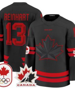 Sam Reinhart Jersey #13 Canada Olympic Premium Hockey 2026 Stitched