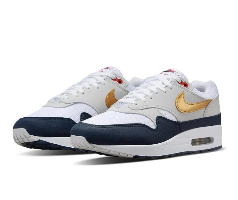 Air Max 1 Olympic Shoes Sneakers 6 Air Max 1 Olympic Shoes Sneakers - Image 6