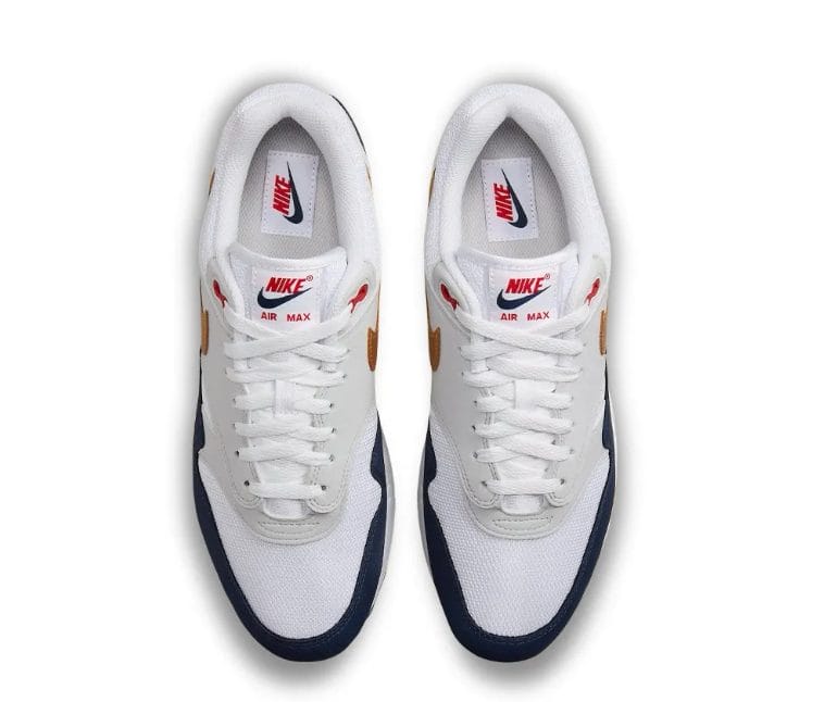Air Max 1 Olympic Shoes Sneakers 2 Air Max 1 Olympic Shoes Sneakers - Image 2