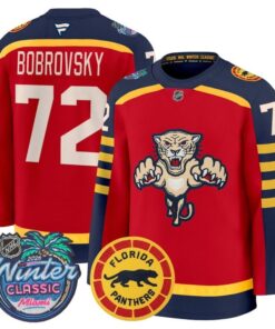 Sergei Bobrovsky Jersey #72 Florida Panthers 2026 Winter Classic Stitched