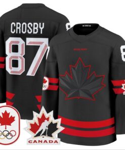 Sidney Crosby Jersey #87 Canada Olympic Premium Hockey Stitched