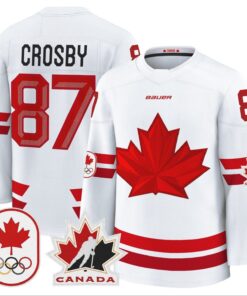 Sidney Crosby Jersey #87 Canada Olympic Premium Hockey Stitched 6 Sidney Crosby Jersey 87 Canada Olympic Premium Hockey Stitched White