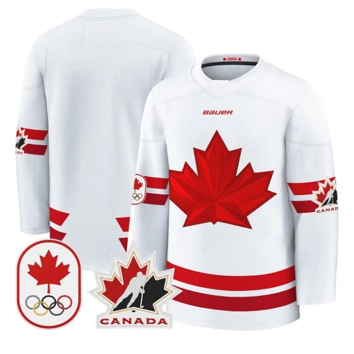 Team Jersey Blank Canada Olympic 2026 Premium Hockey All Stitched 3 Team Jersey Blank Canada Olympic 2026 Premium Hockey All Stitched - Image 3