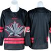Team Jersey Blank Winter Olympics Team Canada 2026 Hockey Stitched Black