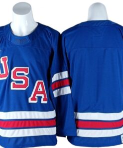 Team Jersey Blank Winter Olympics Team USA 2026 Hockey Stitched