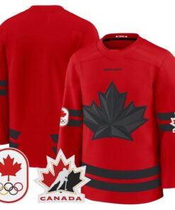 Alternative view of Team Jersey Canada Olympic Premium Hockey 2026 Stitched