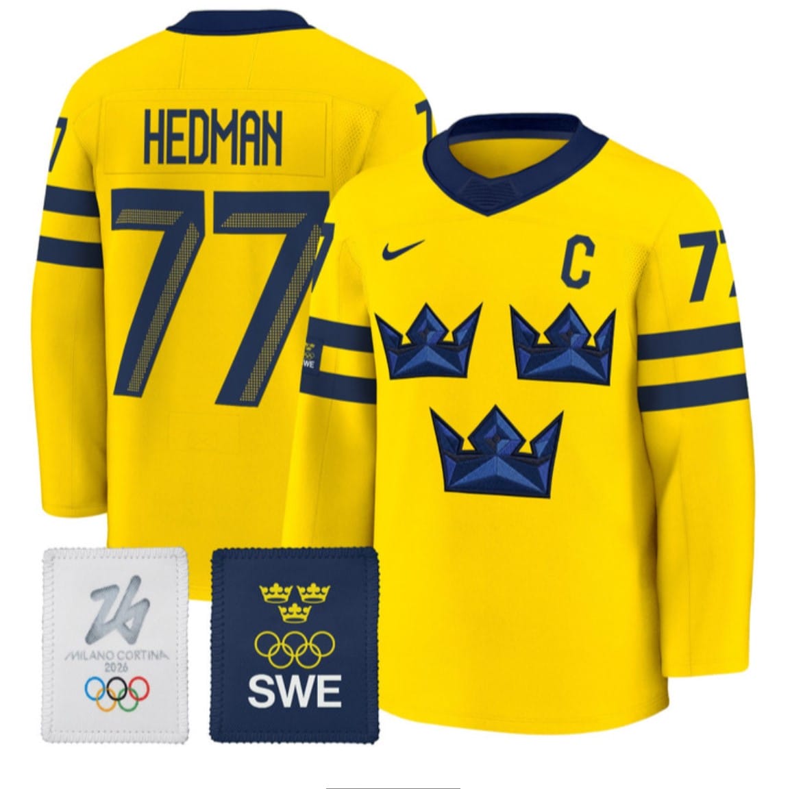 Victor Hedman Jersey 77 Sweden Olympic 2026 Premium All Stitched Gold 3dc0308b 86a9 474a 9378 0bec075fcefe