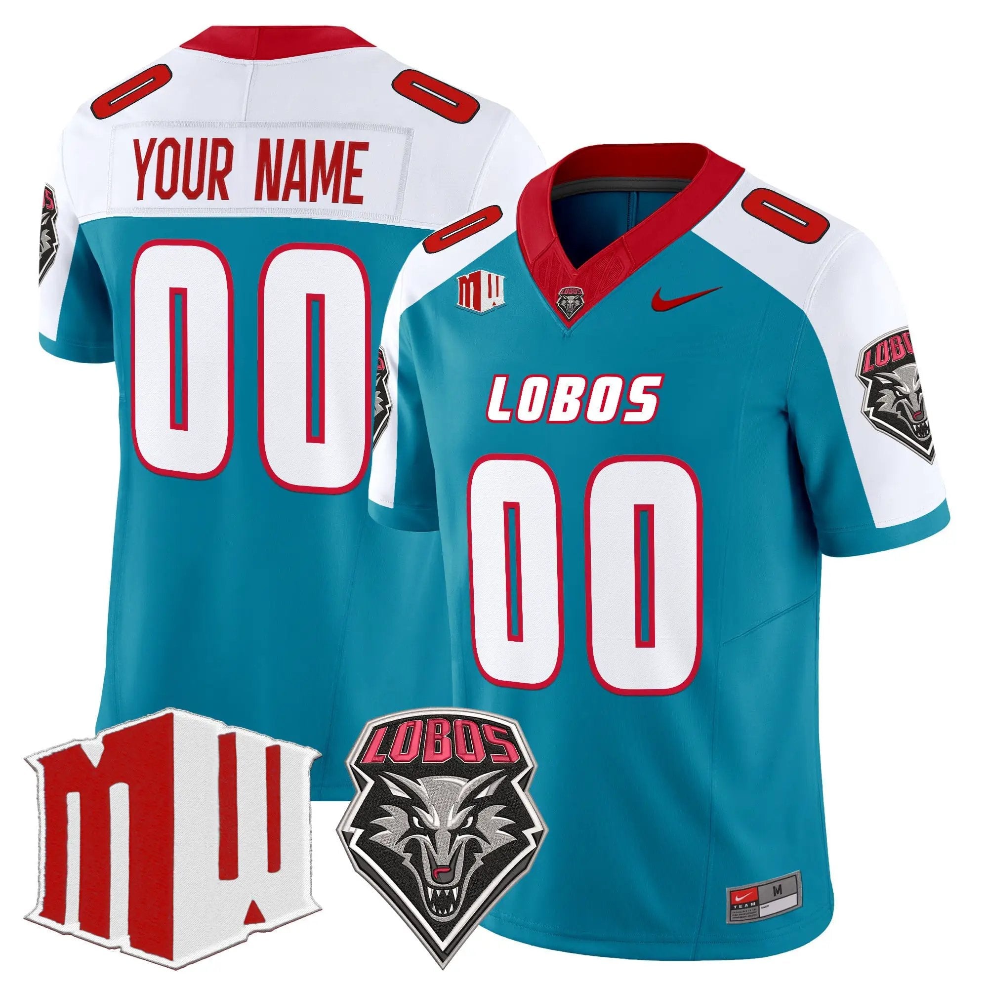 New Mexico Lobos 2026 Vapor Limited Custom Jersey - Stitched 4 New Mexico Lobos 2026 Vapor Limited Custom Jersey - Stitched by Digigearus
