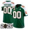 Miami Hurricanes 2026 CFP Final Patch Vapor Limited Custom Jersey - All Stitched by Digigearus