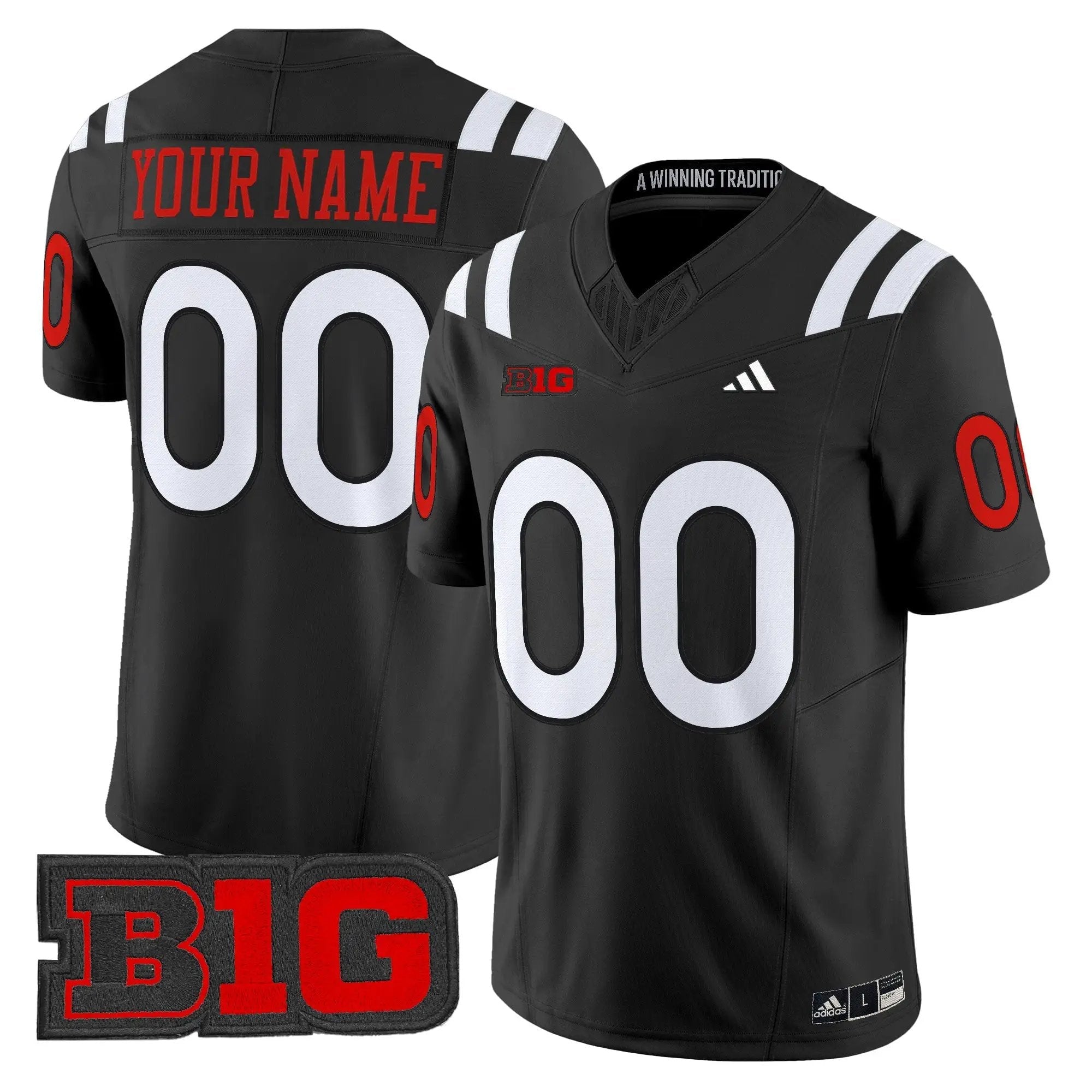 Nebraska Cornhuskers 2026 Vapor Limited Custom Jersey - Stitched 3 Nebraska Cornhuskers 2026 Vapor Limited Custom Jersey - Stitched by Digigearus
