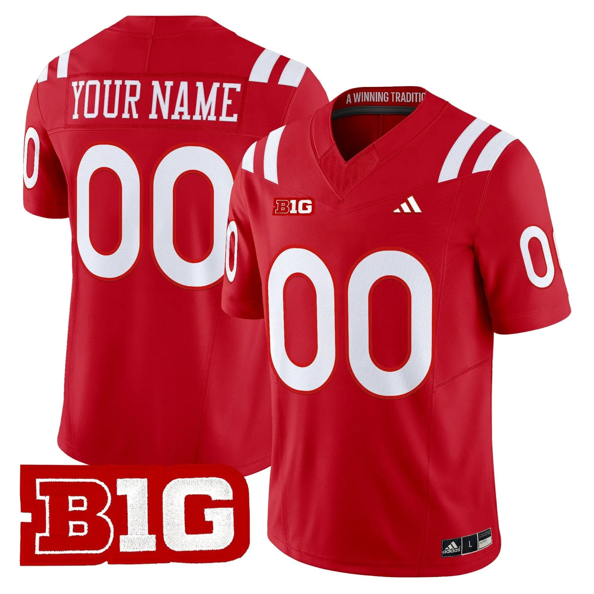 Nebraska Cornhuskers 2026 Vapor Limited Custom Jersey - Stitched 1 Nebraska Cornhuskers 2026 Vapor Limited Custom Jersey - Stitched by Digigearus