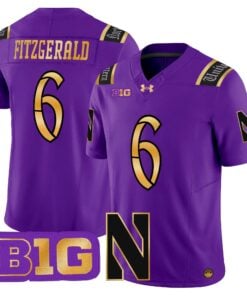 Northwestern Wildcats 2026 Vapor Limited Jersey - All stitched 14 Northwestern Wildcats 2026 Vapor Limited Jersey - All stitched by Digigearus