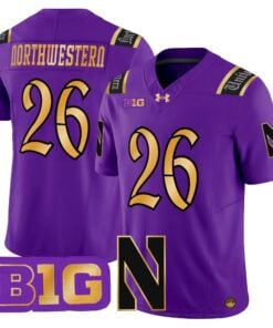 Northwestern Wildcats 2026 Vapor Limited Jersey - All stitched 22 Northwestern Wildcats 2026 Vapor Limited Jersey - All stitched by Digigearus