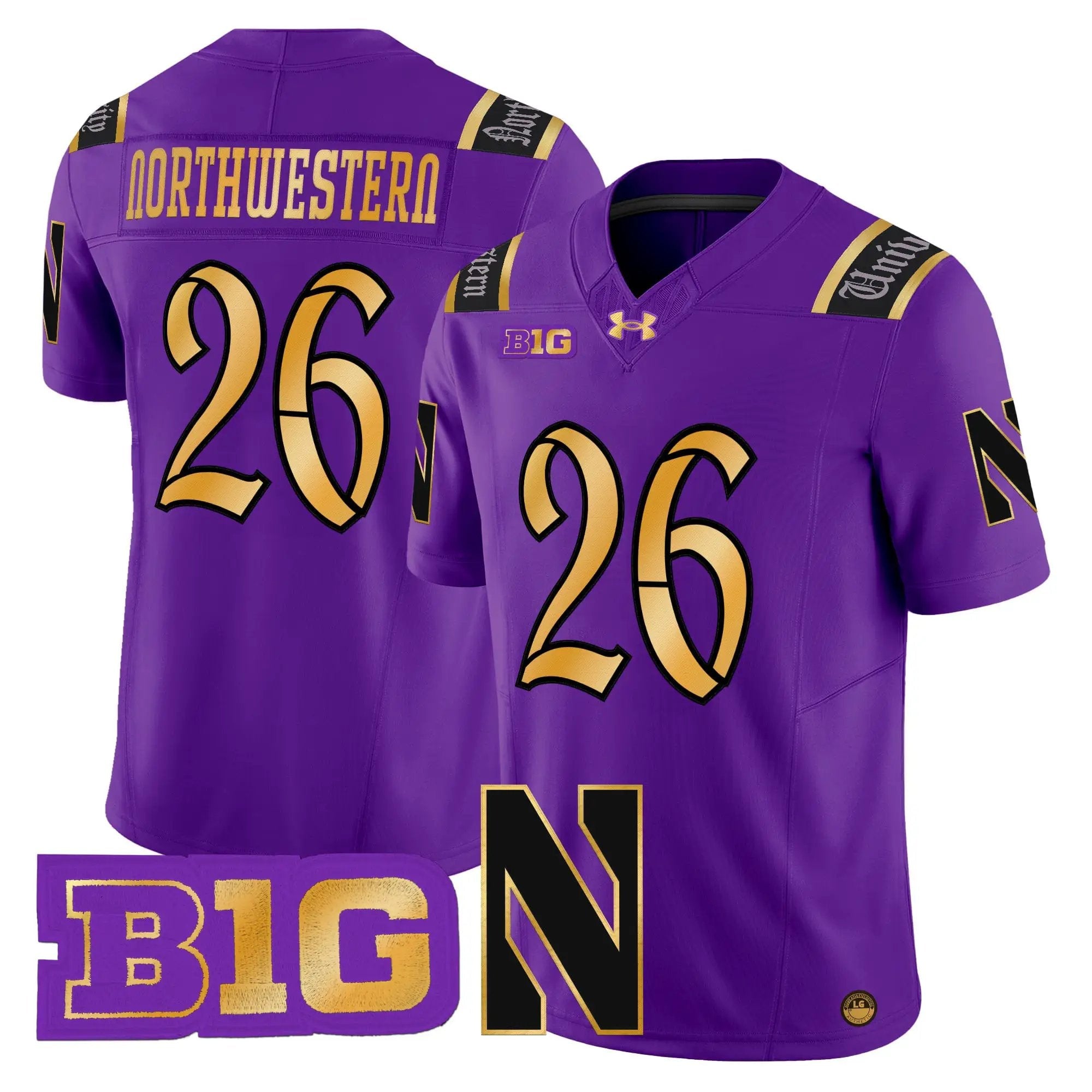 Northwestern Wildcats 2026 Vapor Limited Jersey - All stitched 11 Northwestern Wildcats 2026 Vapor Limited Jersey - All stitched by Digigearus