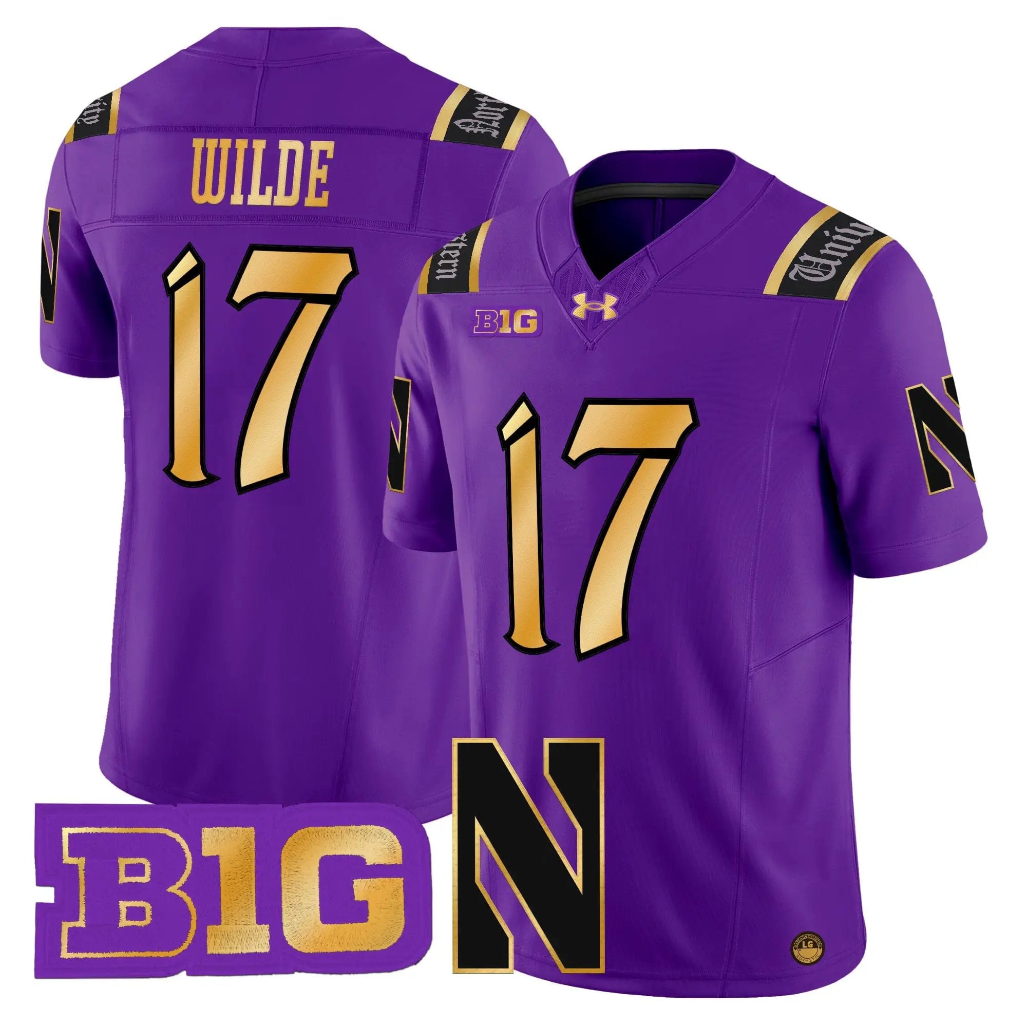 Northwestern Wildcats 2026 Vapor Limited Jersey - All stitched 1 Northwestern Wildcats 2026 Vapor Limited Jersey - All stitched by Digigearus