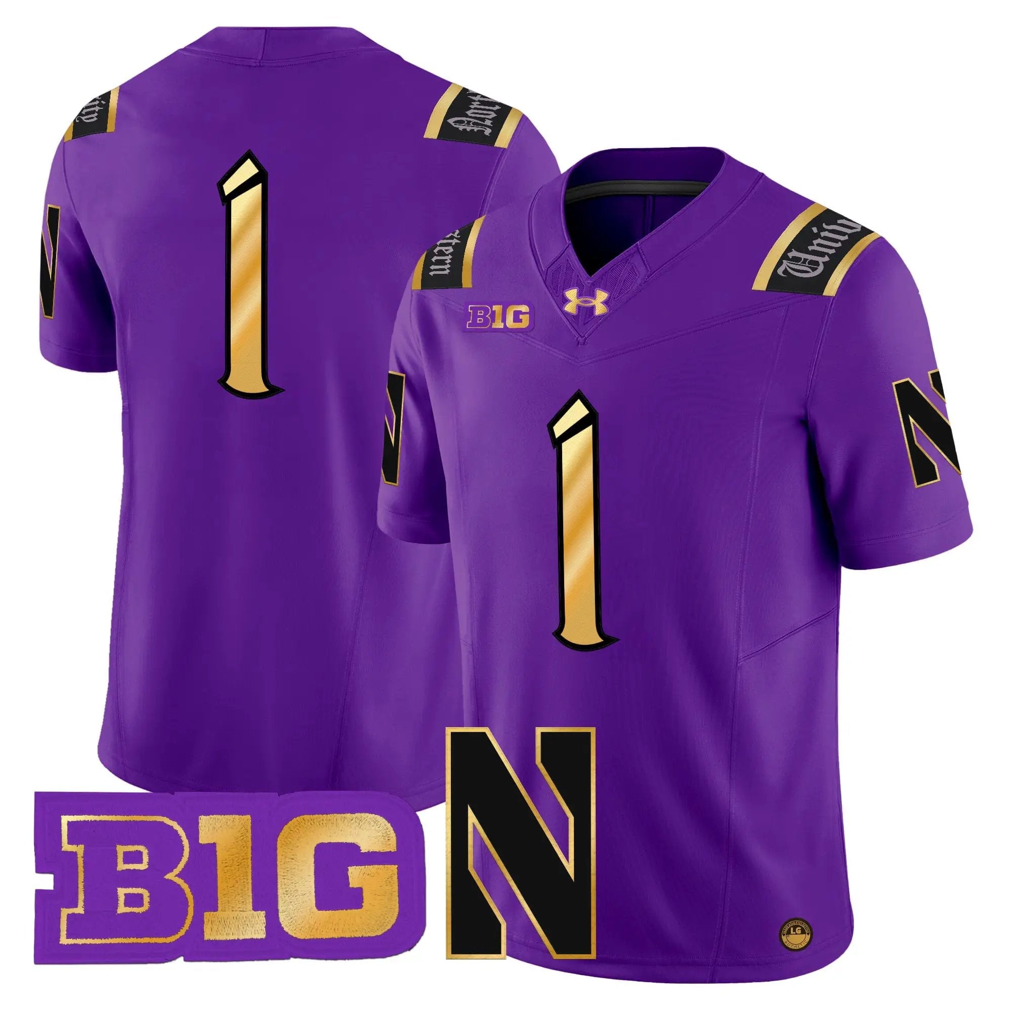 Northwestern Wildcats 2026 Vapor Limited Jersey - All stitched 12 Northwestern Wildcats 2026 Vapor Limited Jersey - All stitched by Digigearus