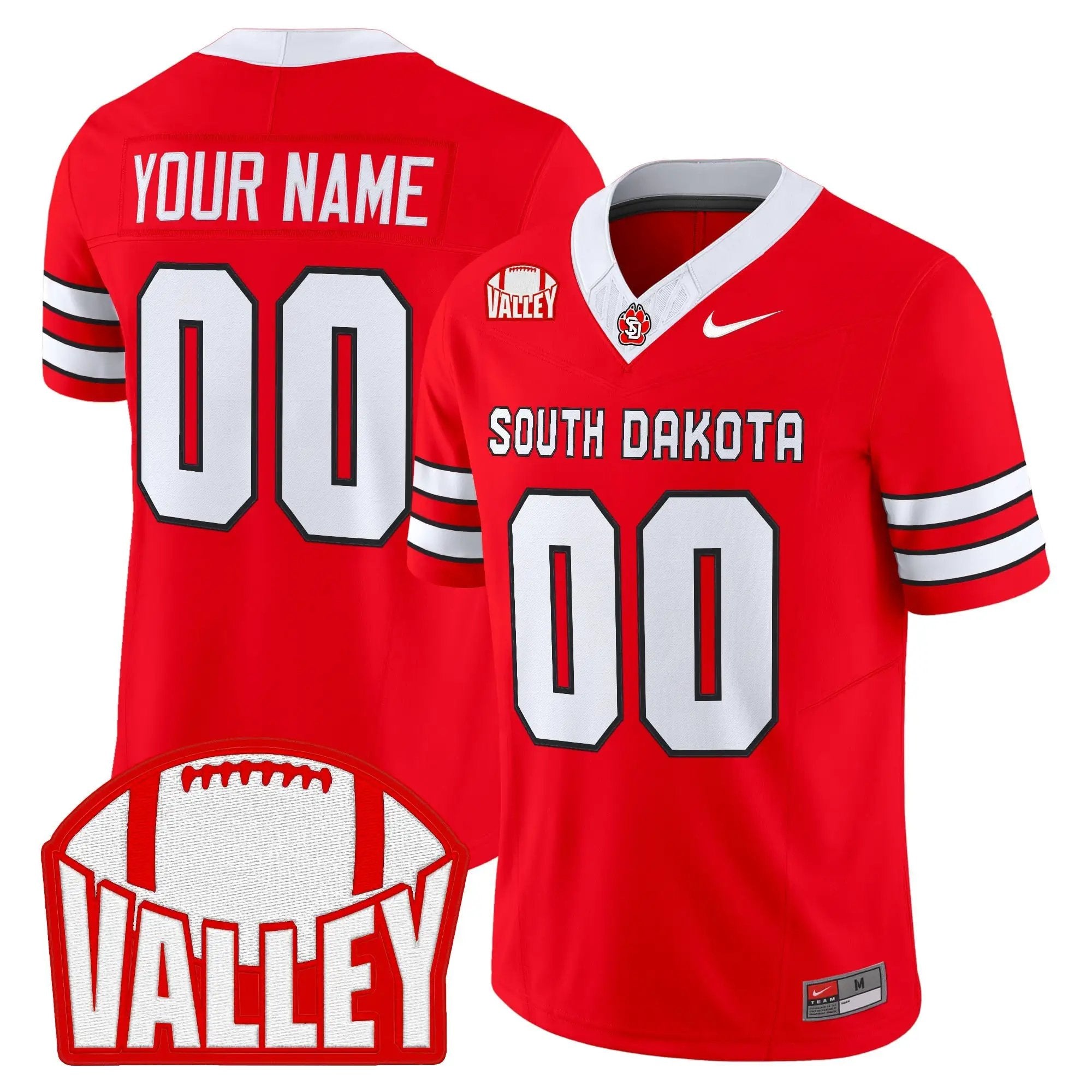 17830689523e3a7c8406 - Malcom Terry South Dakota Coyote 2026 Vapor Limited Custom Jersey - All Stitched by Digigearus