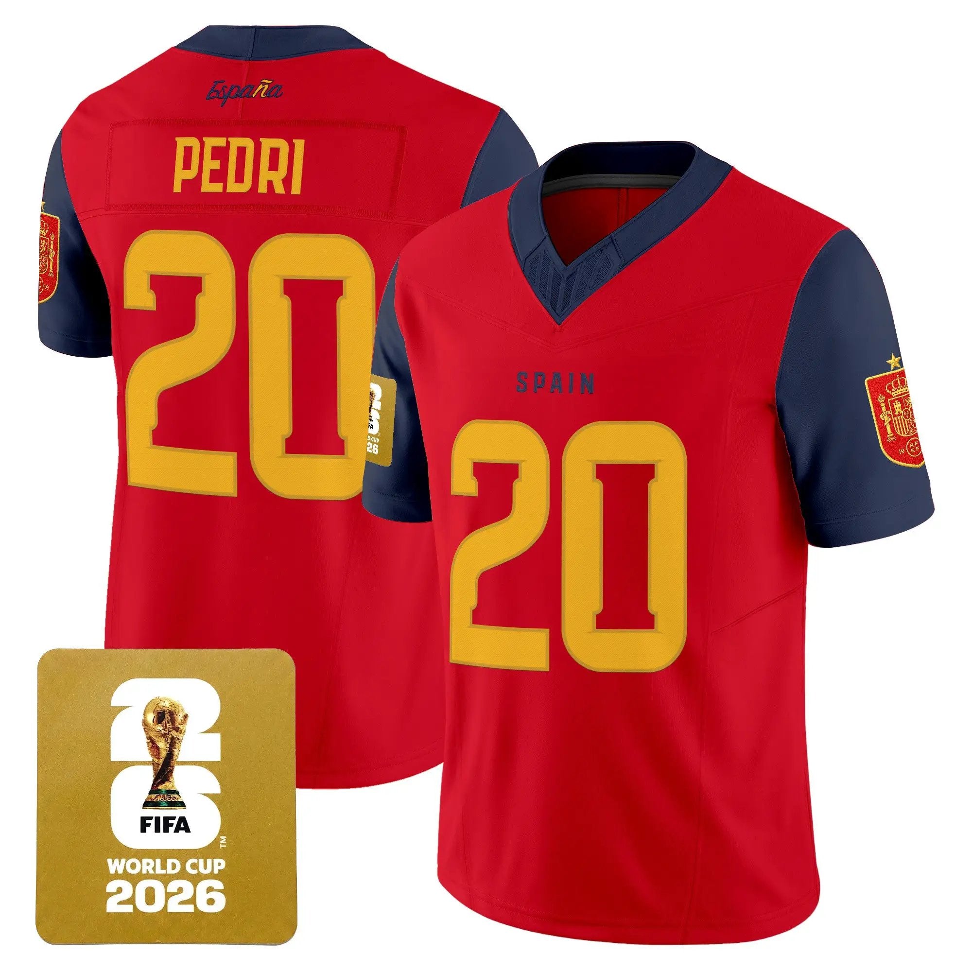 178401569950997a3c51 - Malcom Terry Spain 2026 World Cup Vapor Football Jersey - All Stitched by Digigearus