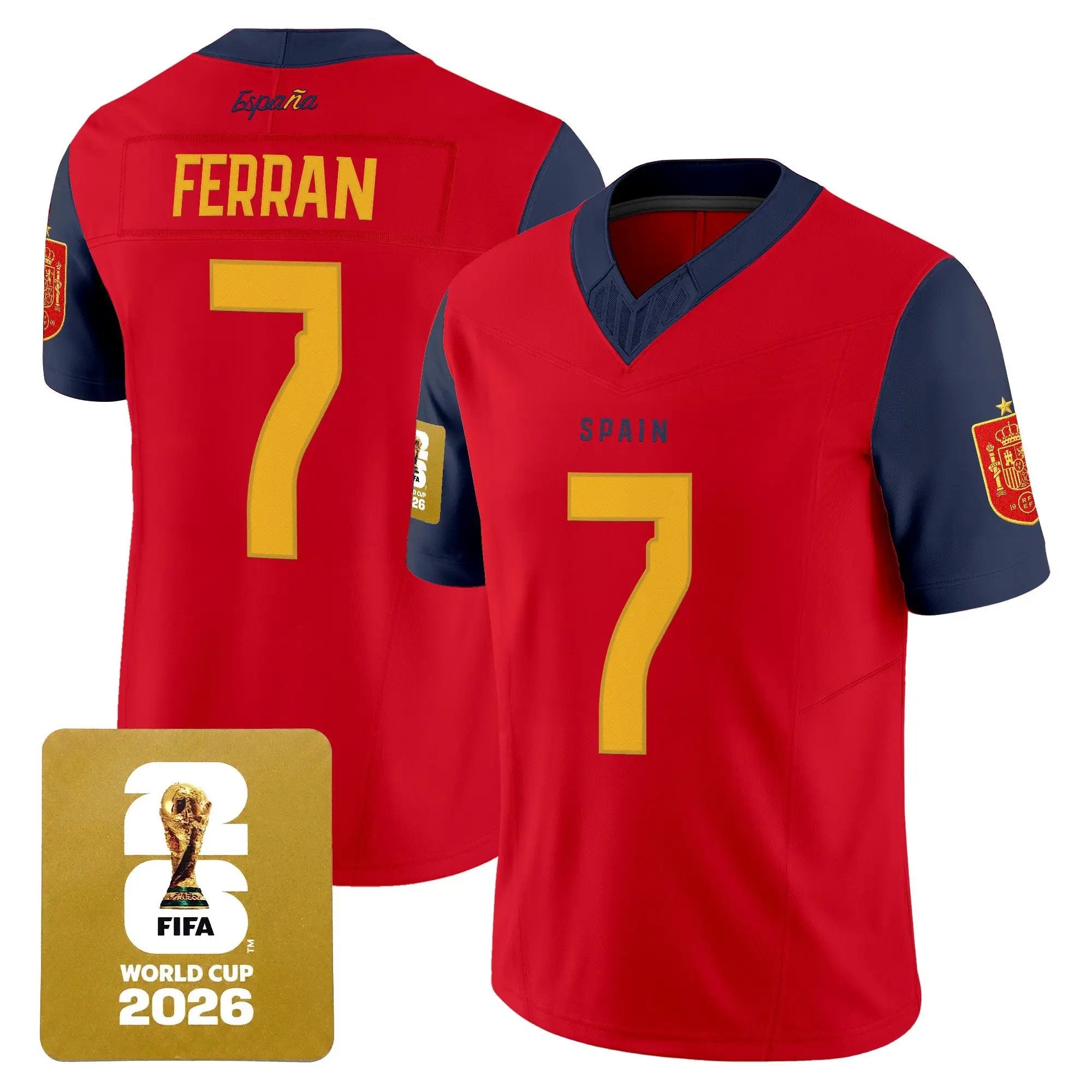 178401569965b5b7f9fd - Malcom Terry Spain 2026 World Cup Vapor Football Jersey - All Stitched by Digigearus