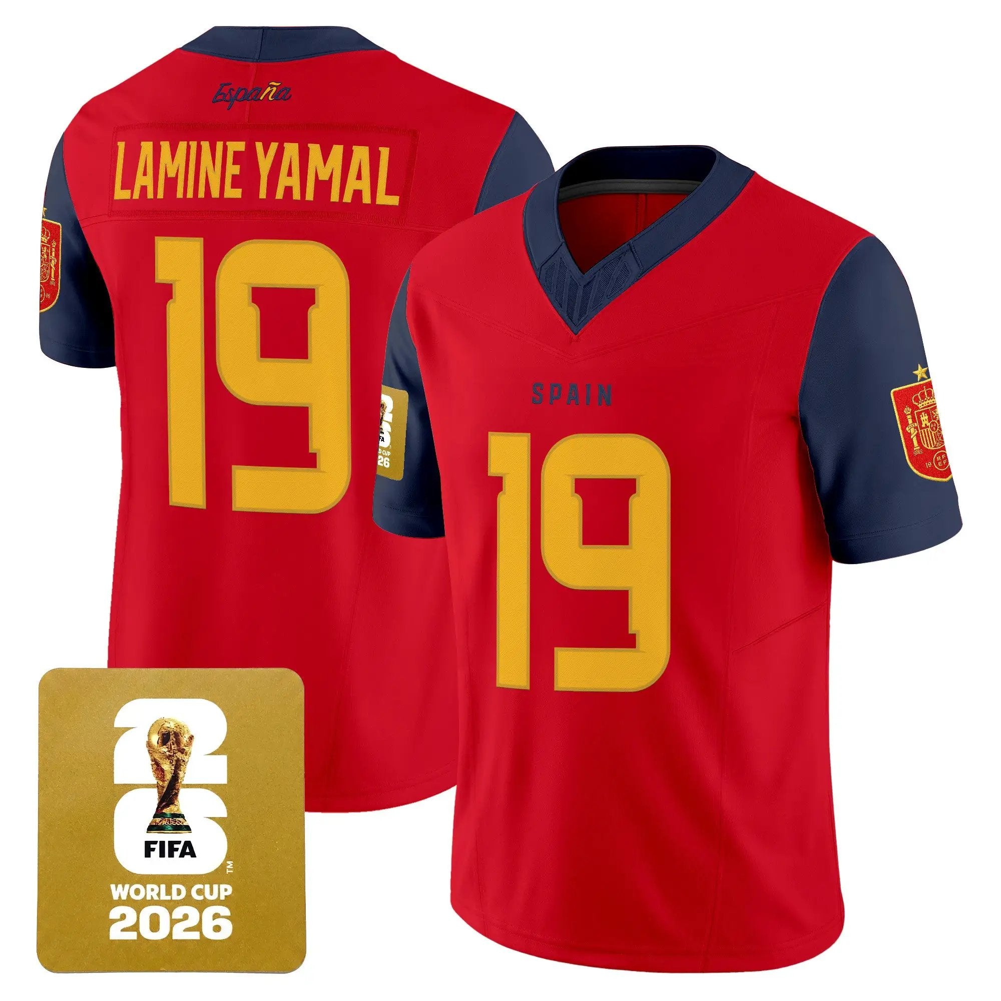 178401569971462e61d4 - Malcom Terry Spain 2026 World Cup Vapor Football Jersey - All Stitched by Digigearus