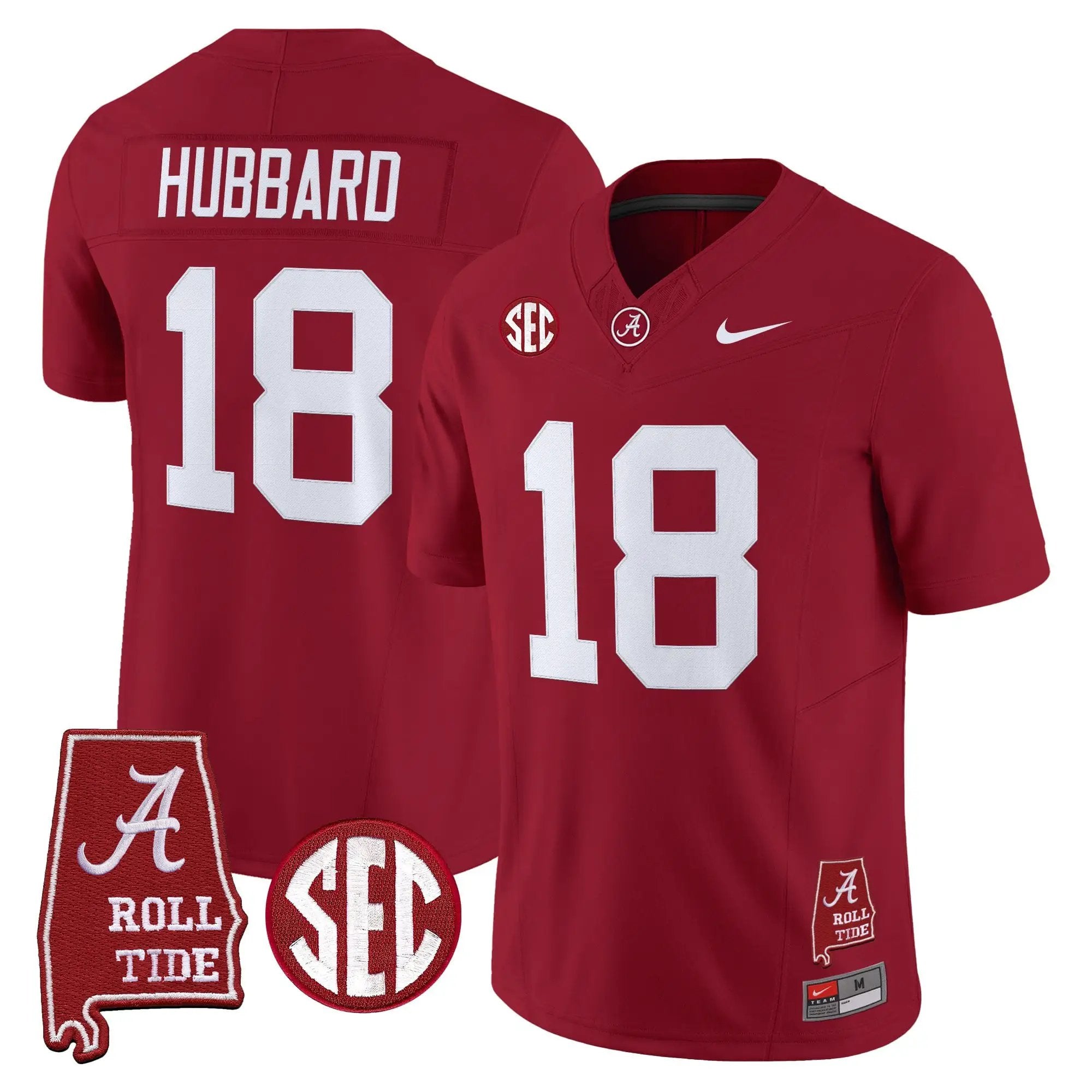 BAMA 2026 Vapor Limited Jersey - Alabama Map - Stitched 4 BAMA 2026 Vapor Limited Jersey - Alabama Map - Stitched by Alabama Crimson Tide