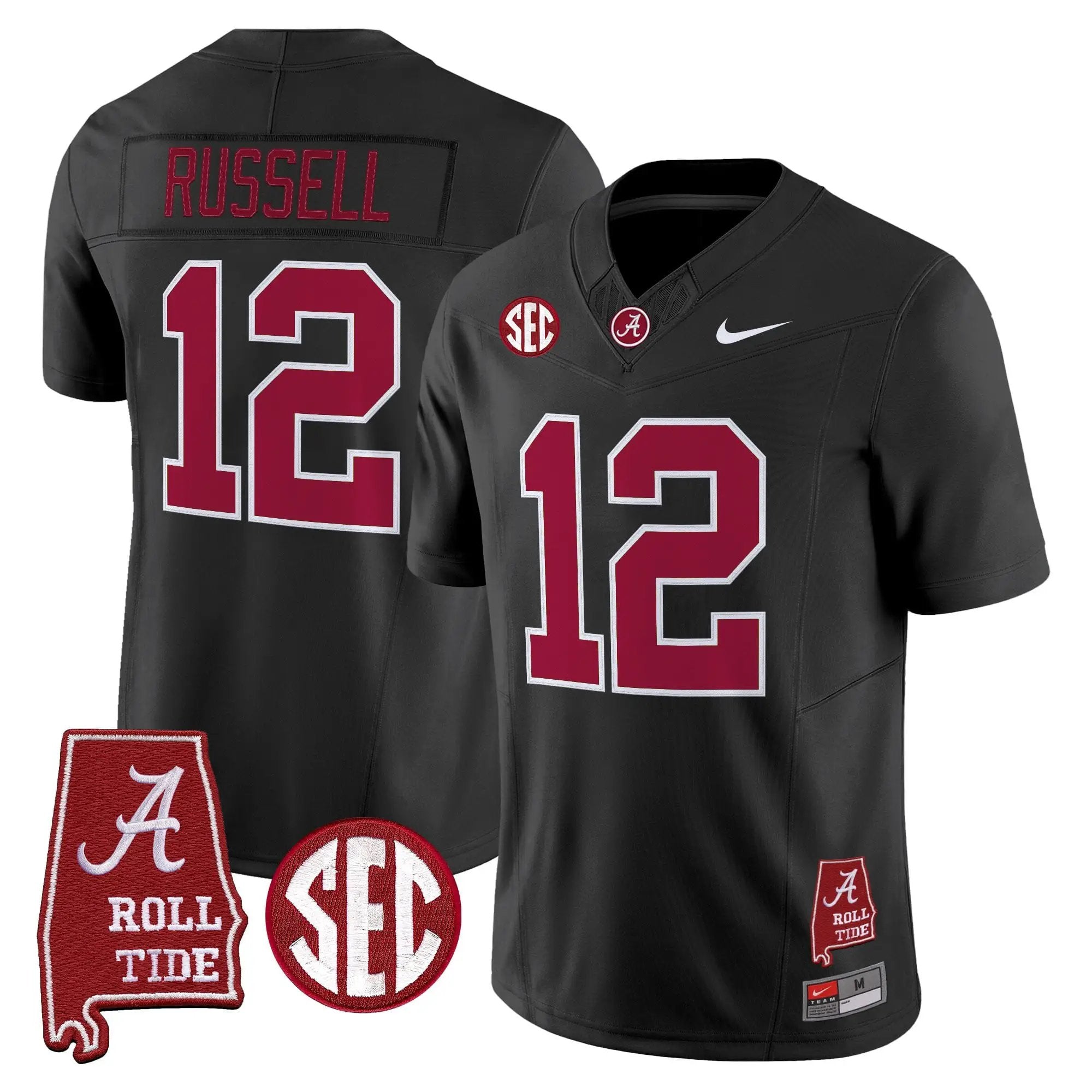 BAMA 2026 Vapor Limited Jersey - Alabama Map - Stitched 32 BAMA 2026 Vapor Limited Jersey - Alabama Map - Stitched by Alabama Crimson Tide