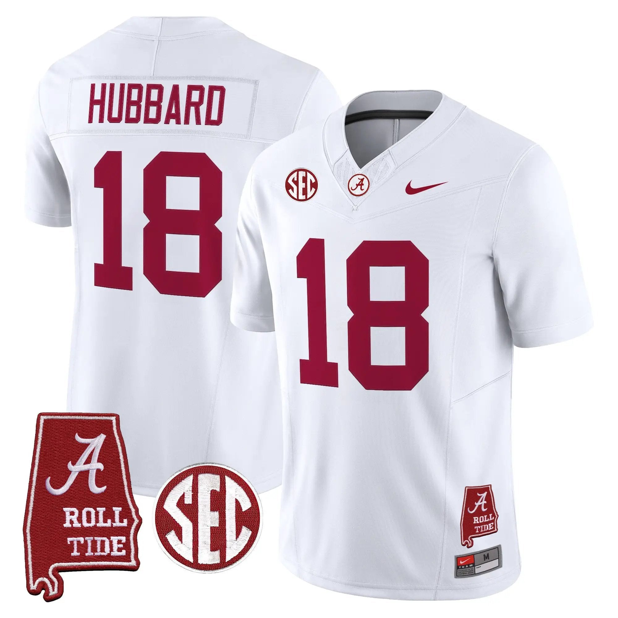 BAMA 2026 Vapor Limited Jersey - Alabama Map - Stitched 16 BAMA 2026 Vapor Limited Jersey - Alabama Map - Stitched by Alabama Crimson Tide