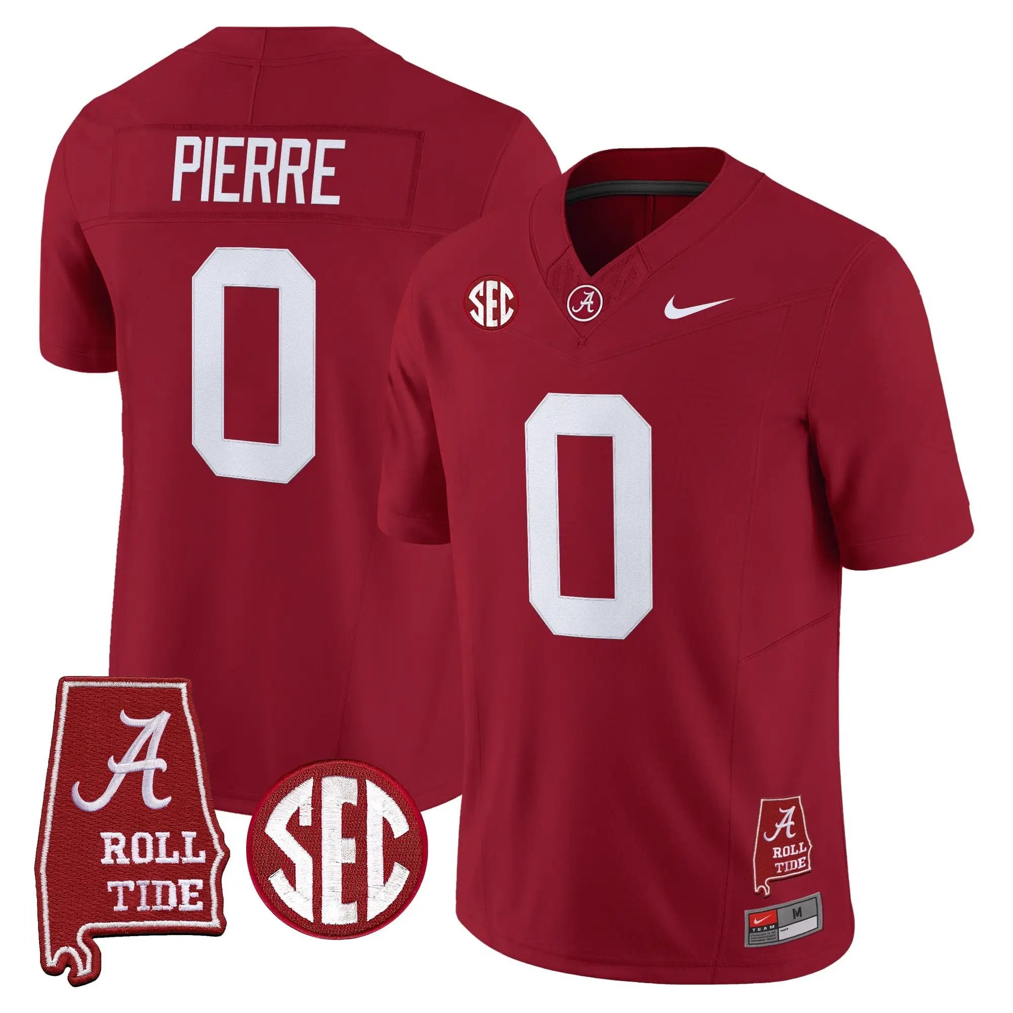 BAMA 2026 Vapor Limited Jersey - Alabama Map - Stitched 6 BAMA 2026 Vapor Limited Jersey - Alabama Map - Stitched by Alabama Crimson Tide