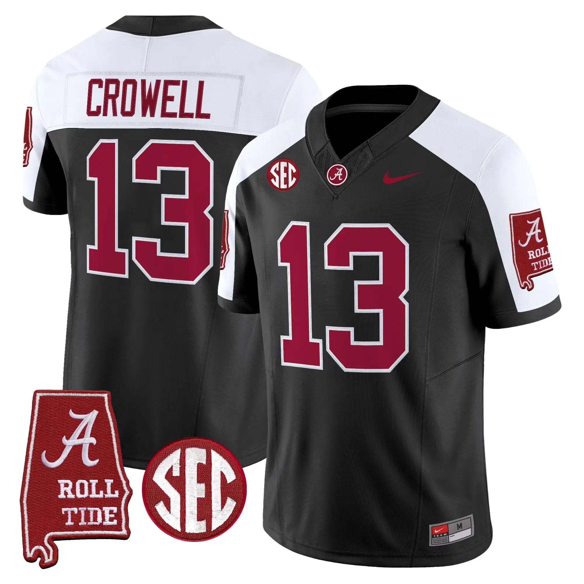 BAMA 2026 Vapor Limited Jersey - Alabama Map - Stitched 46 BAMA 2026 Vapor Limited Jersey - Alabama Map - Stitched by Alabama Crimson Tide