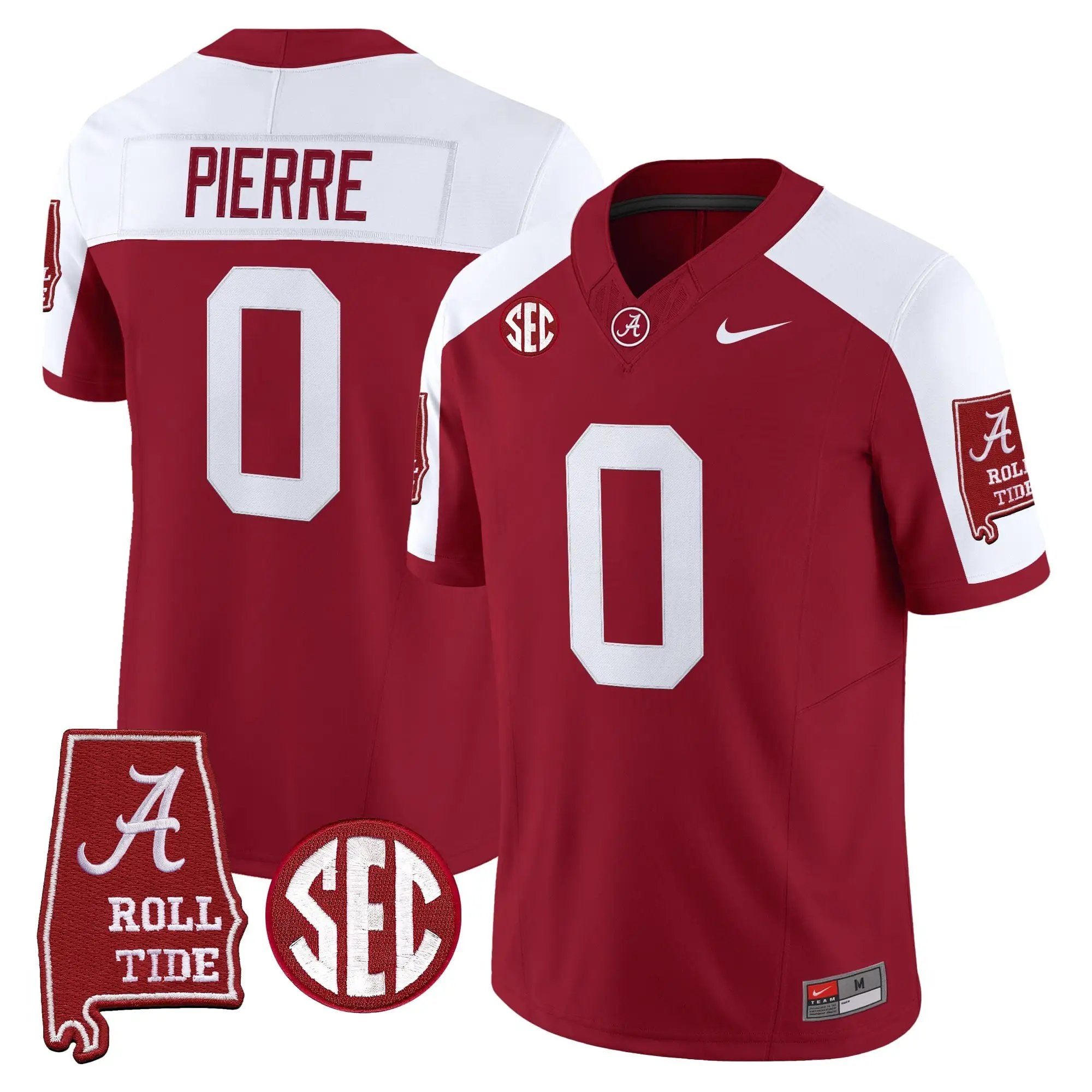 BAMA 2026 Vapor Limited Jersey - Alabama Map - Stitched 54 BAMA 2026 Vapor Limited Jersey - Alabama Map - Stitched by Alabama Crimson Tide