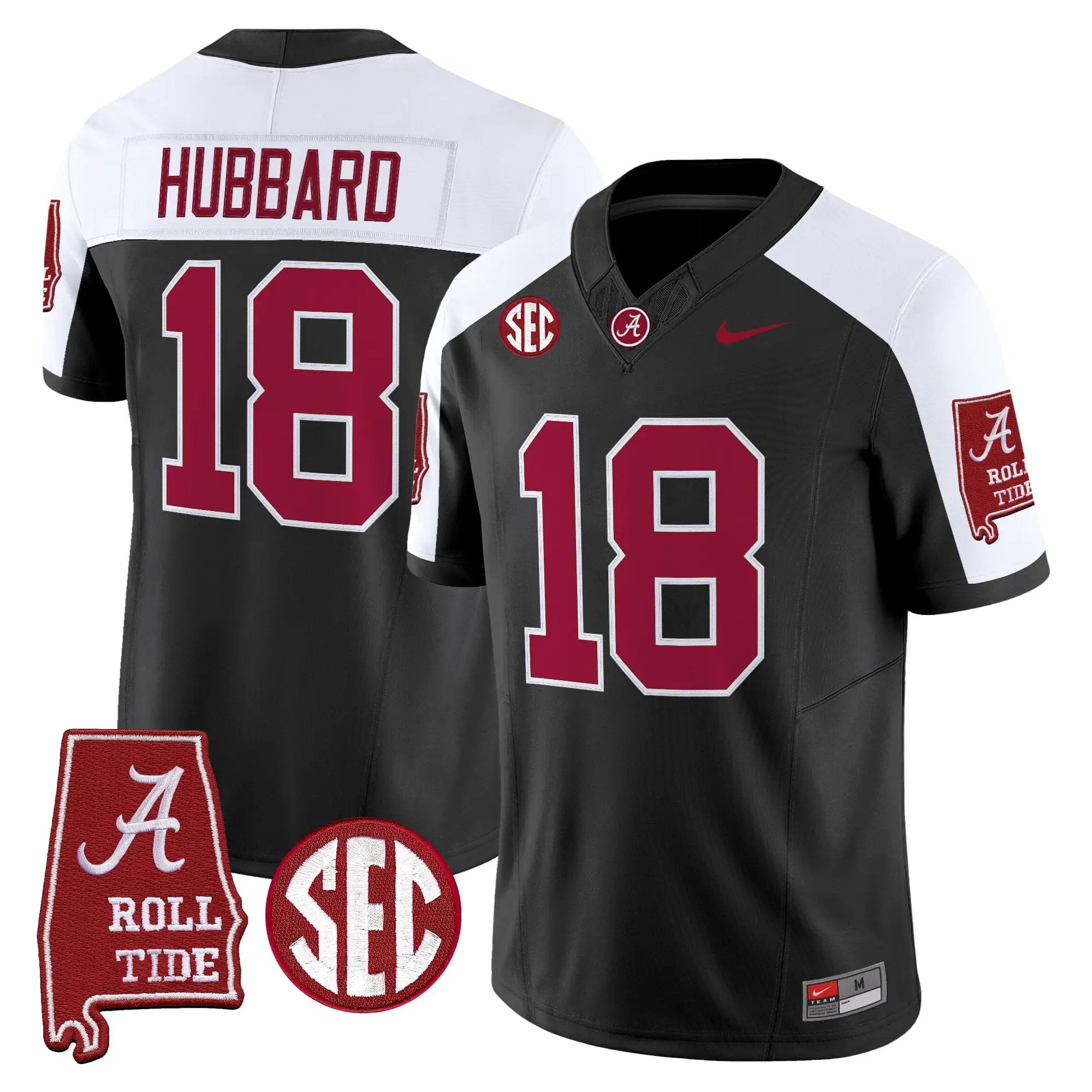 BAMA 2026 Vapor Limited Jersey - Alabama Map - Stitched 40 BAMA 2026 Vapor Limited Jersey - Alabama Map - Stitched by Alabama Crimson Tide