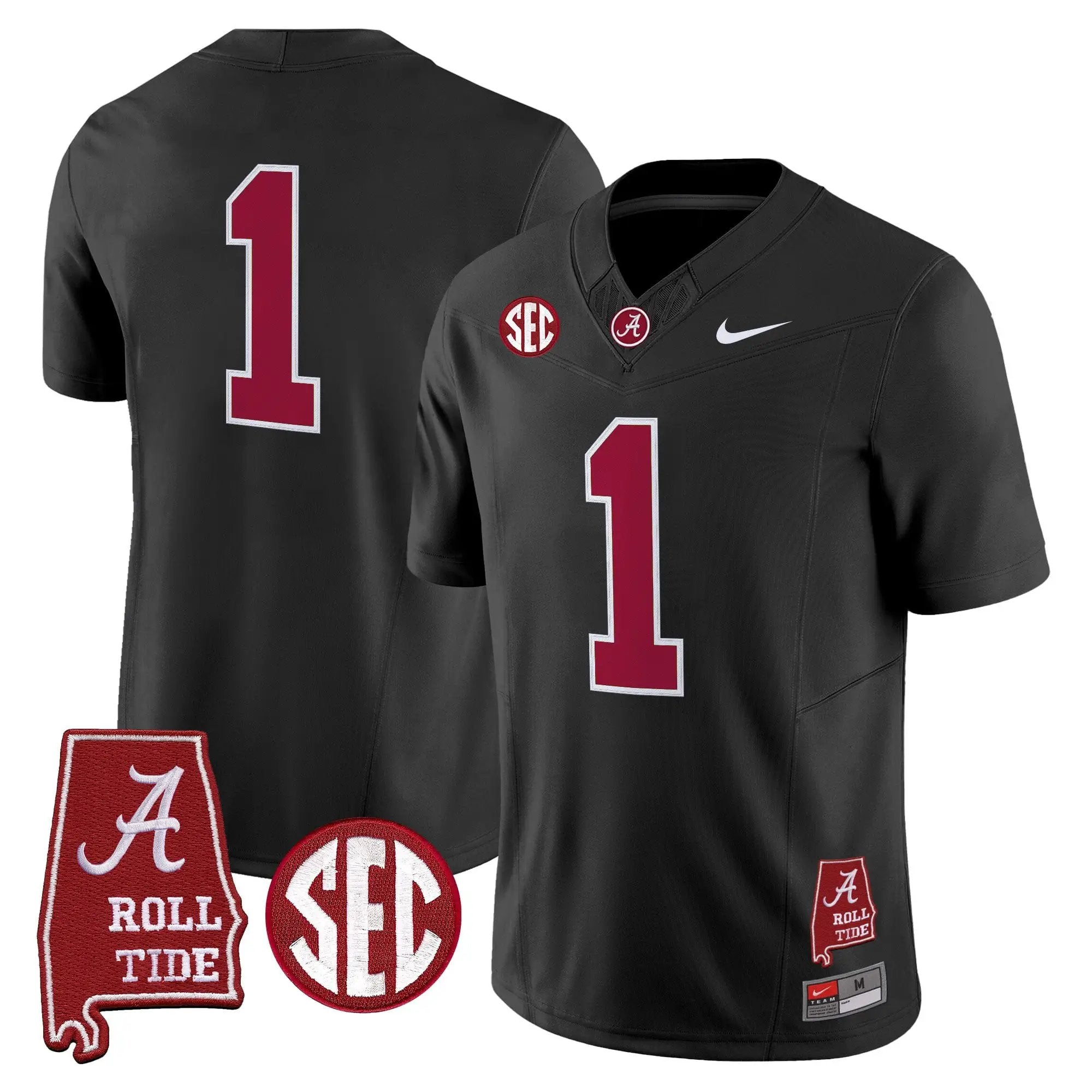BAMA 2026 Vapor Limited Jersey - Alabama Map - Stitched 36 BAMA 2026 Vapor Limited Jersey - Alabama Map - Stitched by Alabama Crimson Tide