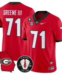 Men Georgia Bulldogs 2026 Georgia Map & Vince Dooley Patch Vapor Limited Jersey - Stitched 53 Georgia Bulldogs 2026 Georgia Map & Vince Dooley Patch Vapor Limited Jersey - Stitched by Digigearus