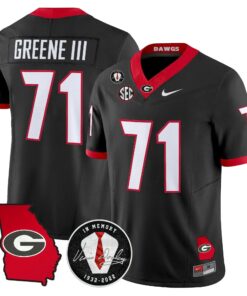 Men Georgia Bulldogs 2026 Georgia Map & Vince Dooley Patch Vapor Limited Jersey - Stitched 41 Georgia Bulldogs 2026 Georgia Map & Vince Dooley Patch Vapor Limited Jersey - Stitched by Digigearus