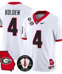 Men Georgia Bulldogs 2026 Georgia Map & Vince Dooley Patch Vapor Limited Jersey - Stitched 64 Georgia Bulldogs 2026 Georgia Map & Vince Dooley Patch Vapor Limited Jersey - Stitched by Digigearus