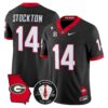 Georgia Bulldogs 2026 Georgia Map & Vince Dooley Patch Vapor Limited Jersey - Stitched by Digigearus