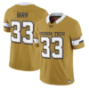 Aidan Birr Jersey #33 Georgia Tech Yellow Jackets 2026 Limited Stitched by My Store NCAA Football Jerseys