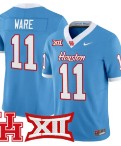 Andre Ware Jersey #11 Houston Cougars 2026 Vapor Limited Stitched 8 Andre Ware Jersey #11 Houston Cougars 2026 Vapor Limited Stitched by My Store NCAA Football Jerseys